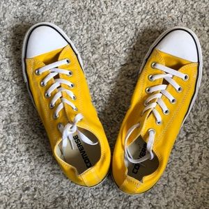 Yellow Converse